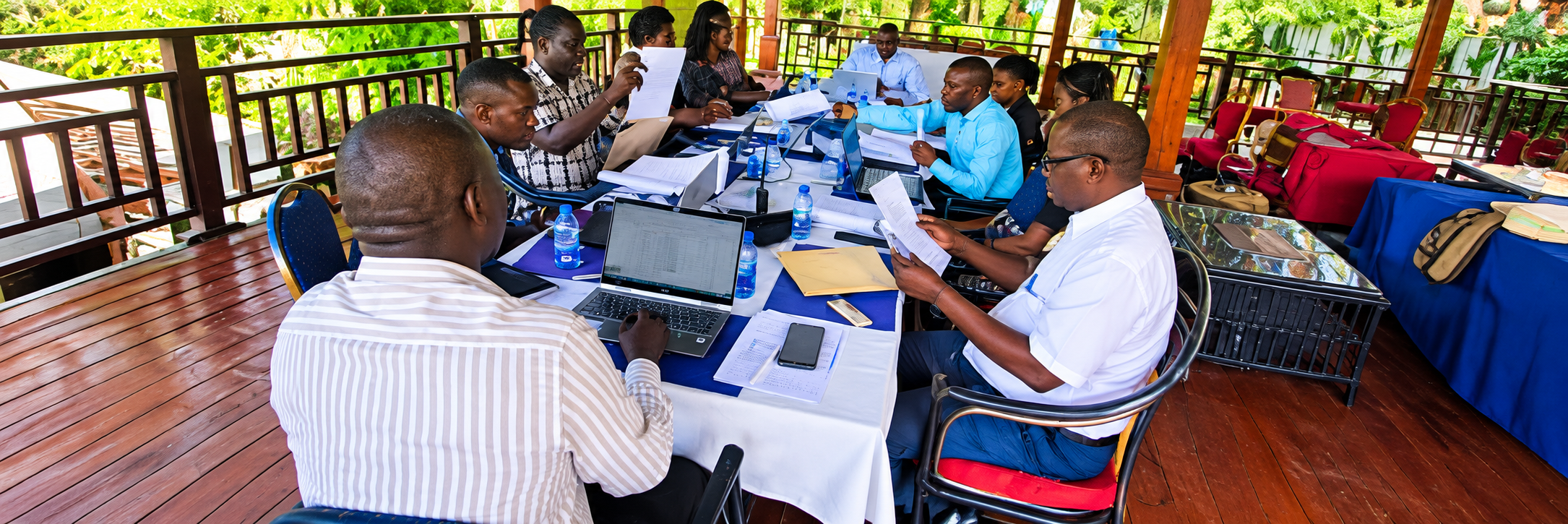 Community-Based Health Financing (CBHF) promoters led by SHU submit the draft CBHF Guidelines to Ministry of Health