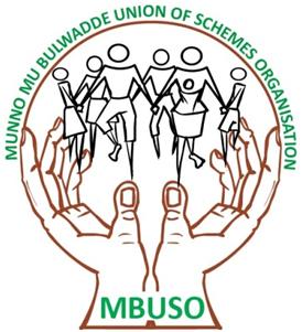Munno Mu Bulwadde Union of Schemes Organisation (MBUSO) logo